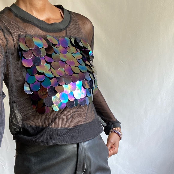 COPY - Sequence knitted top - Picture 3 of 6